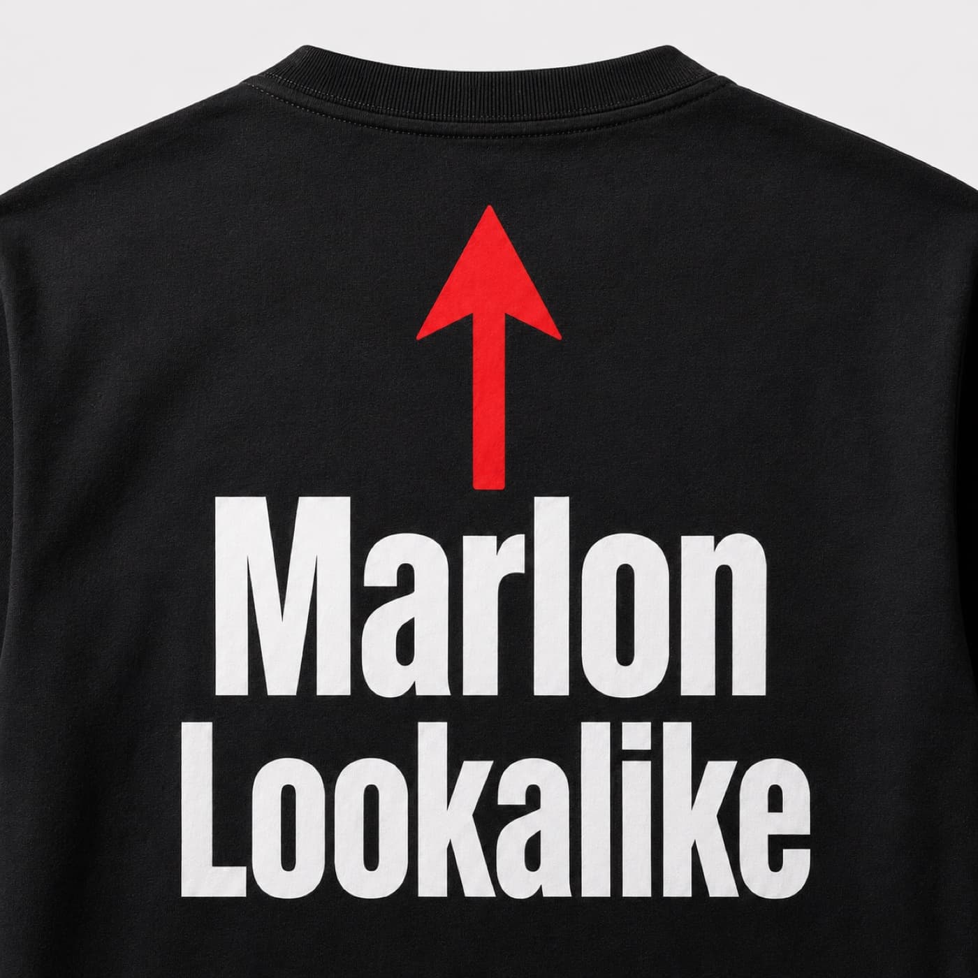 Close-up of the Marlon Lookalike print