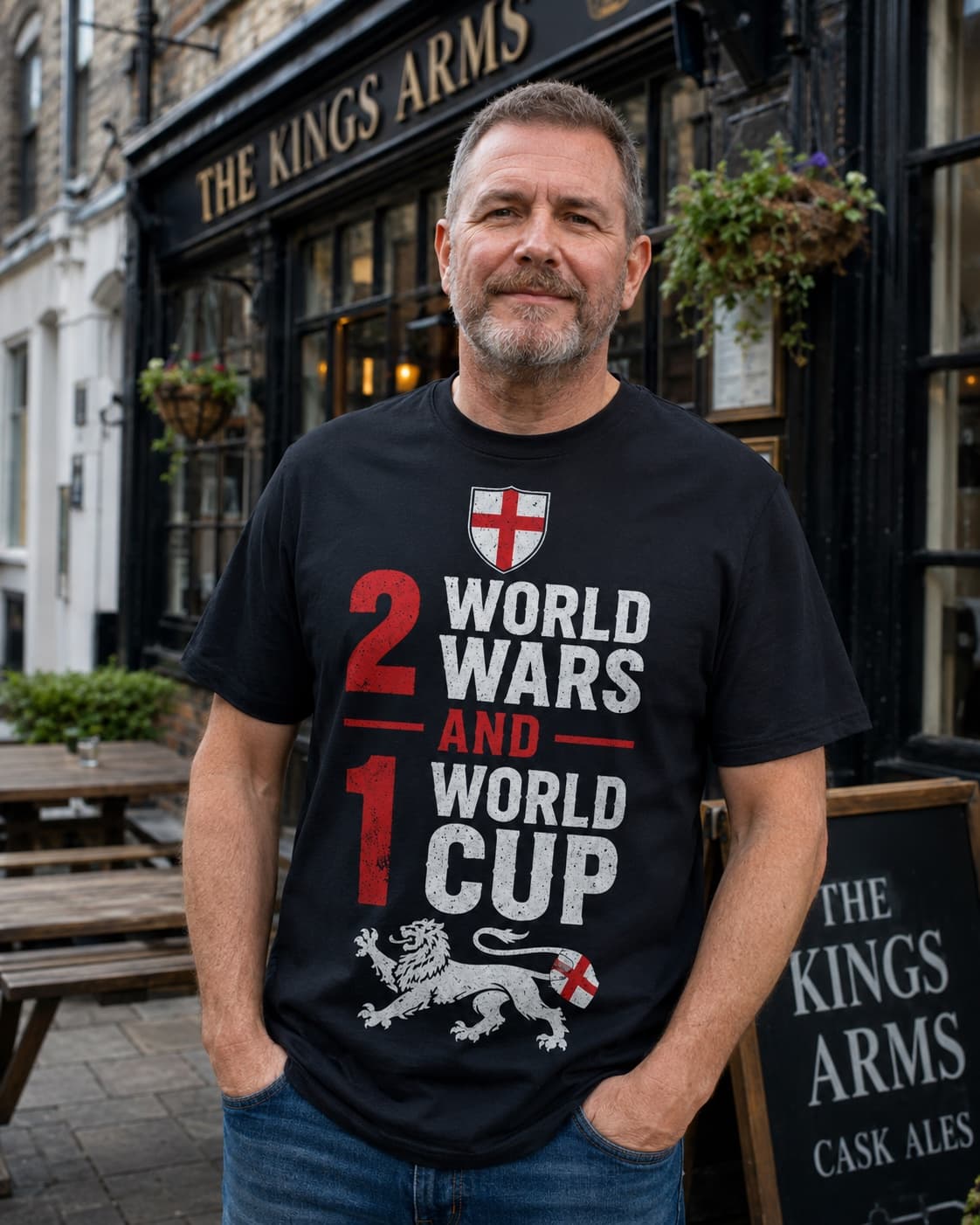 2 World Wars 1 World Cup worn