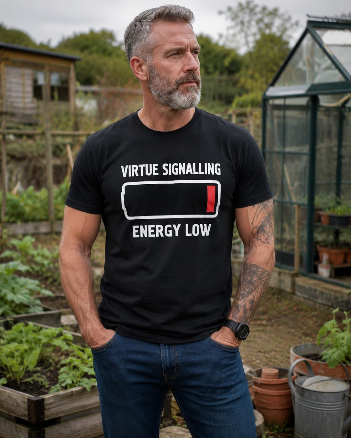Virtue Signalling worn